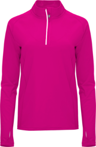 Damen 1/2 Zip Top Funktions-Sweatshirt