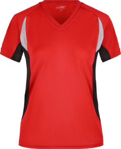 Premium Running T-Shirt Damen mit Kontrast-Einsätzen