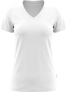 NO. 126 HAKRO DAMEN V-SHIRT CLASSIC