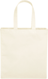 Klassische Canvas Einkaufstasche aus Baumwolle W108