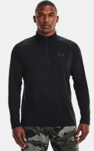 Atmungsaktives Under Armour Herren Langarmshirt mit 1/2- Zip