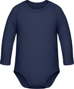 Bio Baby Strampler langarm bedrucken BZ30