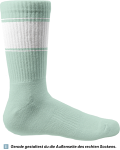 Tennissocken bedrucken lassen – Auffallen mit jedem Schritt