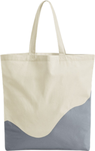 Große Tragetasche mit langem Henkel aus Bio-Baumwolle W235