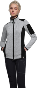 HAKRO Damen Strickfleecejacke